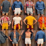 Manureva Deck Shorts "Cooper Ed." - Cerise Tutti Frutti