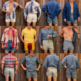 Manureva Deck Shorts "Cooper Ed." - Cerise Tutti Frutti