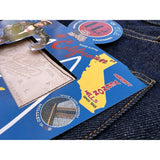 Californian Lot.44WL "Wide Loom" Plain Back