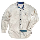 Mister Freedom® Utility Chambray Shirt -  MFSC original end-on-end 100% cotton selvedge “chambray”.