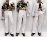Sportsman Chinos - Ivory HBT