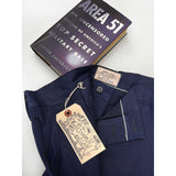 "Driver" Trousers - Indigo Jelt Twill