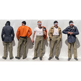 Fit Image of Christophe Loiron in the Mister Freedom Peacoat "Okinawa" Denim and Barnstormer Coat