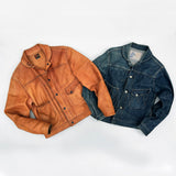Ranch Blouse "Randall" - Natural Veg-Tan Leather