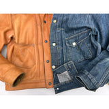 Ranch Blouse "Randall" - Natural Veg-Tan Leather