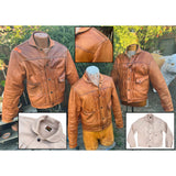 Ranch Blouse "Randall" - Natural Veg-Tan Leather