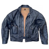 Ranch Blouse "Ringo" - Black Veg-Tan Leather