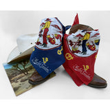 Ranch Kerchief - "JV" - Navy