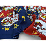 Ranch Kerchief - "JV" - Navy