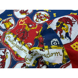 Ranch Kerchief - "JV" - Navy