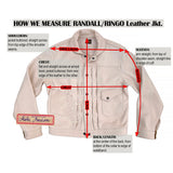 Ranch Blouse "Ringo" - Black Veg-Tan Leather