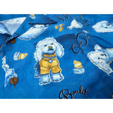 Rock 'n' Roll Shirt "The Joe Greene" - Cerulean
