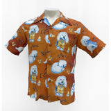 Rock 'n' Roll Shirt "The Joe Greene" - Sepia