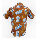 Rock 'n' Roll Shirt "The Joe Greene" - Sepia