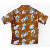 Rock 'n' Roll Shirt "The Joe Greene" - Sepia