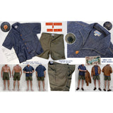 Swabbies Cut-offs - OG-107 cotton sateen