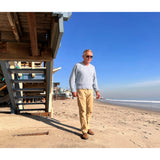 Terrence Cashmere Sweater - Ice Blu
