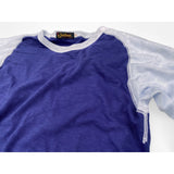 Mister Freedom® BALL tee is inspired by vintage 1960′s-70′s baseball tees. Made in USA from 100% cotton light-weight slubby tubular jersey knit.