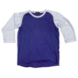 Mister Freedom® BALL tee is inspired by vintage 1960′s-70′s baseball tees. Made in USA from 100% cotton light-weight slubby tubular jersey knit.