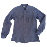 Liquette M35 Indigo Pin Stripe Ticking - Warehouse