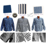 Sportsman Shirt - Indigo Poplin "B-Stock"