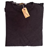 Mister Freedom® STANLEY T-shirt BLACK, vintage inspired tubular knit jersey tee, available in Small, Medium, Large, X-Large, made in USA