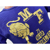 Mister Freedom® SHOP TEE "Panther", hand screen-printed with vintage-inspired original graphics on tubular knit jersey STANLEY T-shirts, made in USA