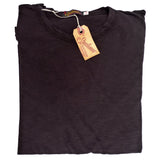 Mister Freedom® STANLEY T-shirt BLACK, vintage inspired tubular knit jersey tee, available in Small, Medium, Large, X-Large, made in USA