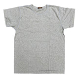 Mister Freedom® SKIVVY T-shirt HEATHER GREY, vintage inspired tubular knit jersey tee, available in Small, Medium, Large, X-Large, made in USA