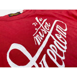 Mister Freedom® SHOP TEE "MF Signature", hand screen-printed with vintage-inspired original graphics on tubular knit jersey STANLEY T-shirts, made in USA