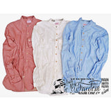 Chemise Fantaisie - Bleu - Warehouse - Last One - Size 35