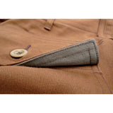 Crew Pants - Brown Twill - Warehouse