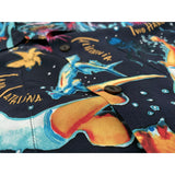 Rock 'N' Roll Shirt "Catalina" - Black - Last One - Size Small