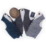 Continental Vest - Charcoal