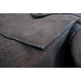 Cowboy Jacket - NOS Black Coated Denim - Warehouse - Size XS