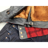 Baloo Jacket: Side gussets with adjustable side straps (NOS metal slide buckles)