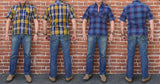 Berkeley Pull Over Shirt - Indigo Bleeding Madras