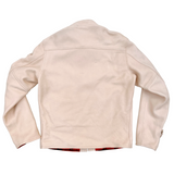 Bronco Champ leather jacket with one piece back 