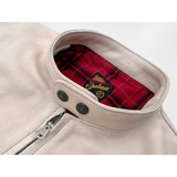 Bronco Champ throat latch with two Mister Freedom® branded snap buttons
