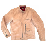 Bronco Champ natural vegetable tanned leather made in USA