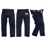 Mister Freedom® Californian Lot.674 Jeans in Double Indigo made in USA using Japanese selvedge double indigo denim twill.
