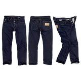 Mister Freedom® Californian Lot.674 Jeans in Double Indigo made in USA using Japanese selvedge double indigo denim twill.