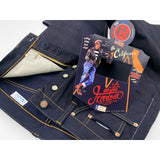 Mister Freedom® Californian Lot.674 Jeans in Double Indigo made in USA using Japanese selvedge double indigo denim twill.