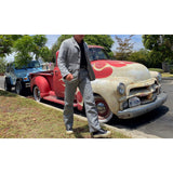 Mister Freedom® Sportsman Chinos in NOS grey denim twill. Inspired by vintage 1940’s-50’s cotton twill work pants and classic men’s tailoring. Made in USA.