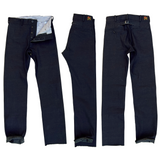 Continental Trousers silhouette: front, side and back