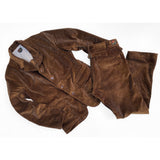 Continental Suit "Rive Gauche" cognac corduroy suit