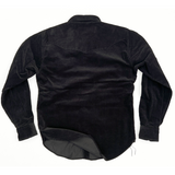 Traditional western-wear arcuate back yoke