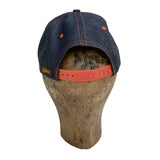 Adjustable snapback, one size fits all.
