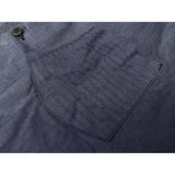 Mister Freedom® FROGMAN Jacket inspired by 1940’s US Army denim dungaree jackets. Made in Japan from premium vintage mil-specs HBT (herringbone twill).