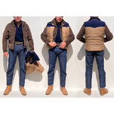 Mister Freedom SONNY Vest Fit Pic, she Medium worn by Christophe Loiron